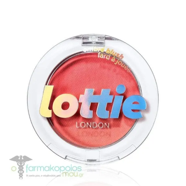 Lottie Ombre Blush Duo Tone Ombre Powder Blush, 4g - Red Hot