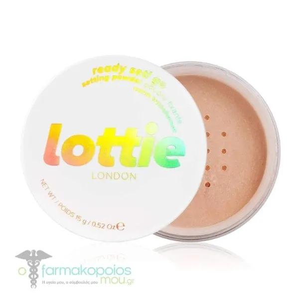 Lottie Ready Set! Go Translucent Setting Powder, 15g - Warm Translucent