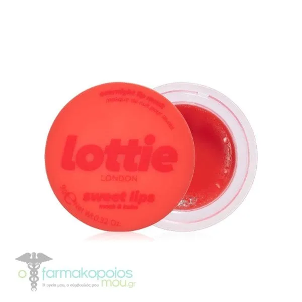 Lottie London Sweet Lips Mask & Balm, 9g - Cherry Kiss