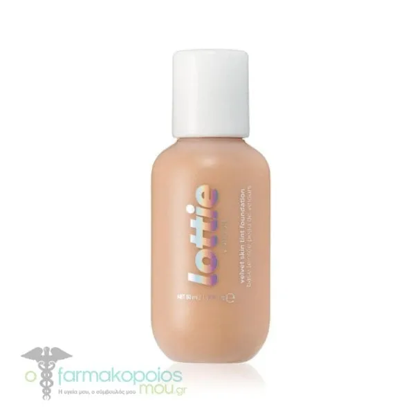 Lottie London Velvet Skin Tint Velvet Matte Foundation, 50ml - Tan P030