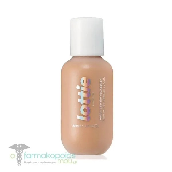 Lottie London Velvet Skin Tint Velvet Matte Foundation, 50ml - Tan Y035