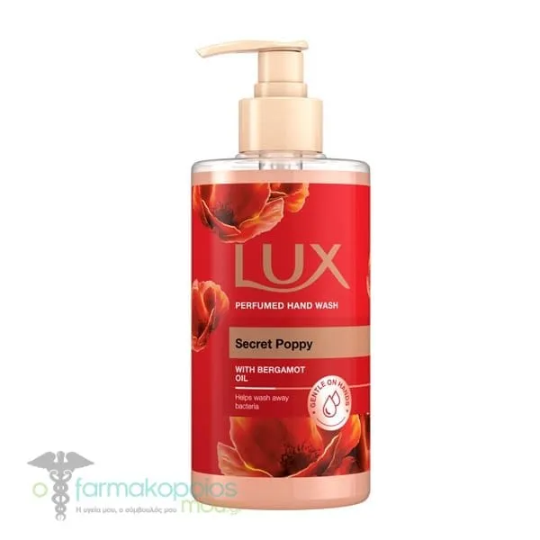 Lux Secret Poppy Hand Wash Pump, 380ml