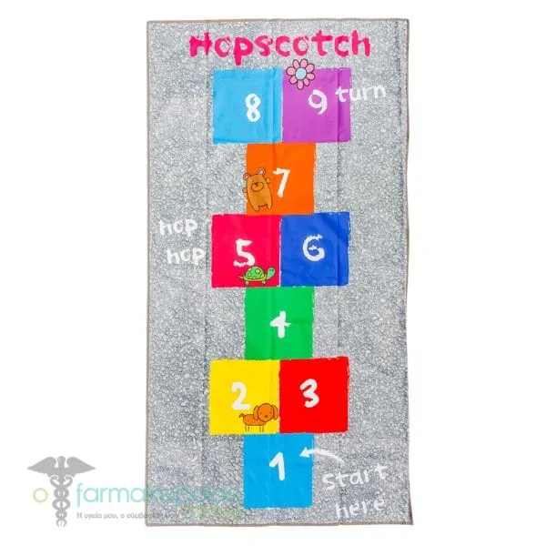 LYCSAC Board Games Floor Game Lame Classic Hopscotch 3Y+, 1pc