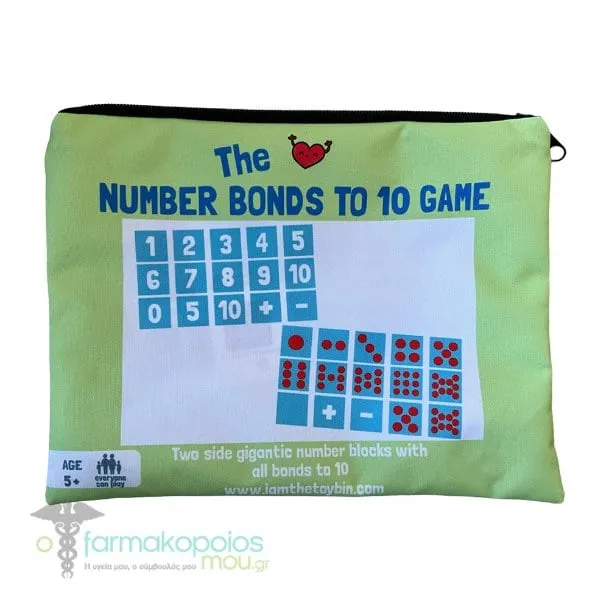 LYCSAC Board Games Memory Numberbonds Number Game 4Y+, 1pc
