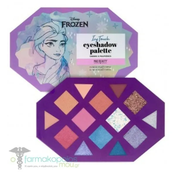 Mad Beauty Frozen Icy Touch Eyeshadow Palette , 1pc