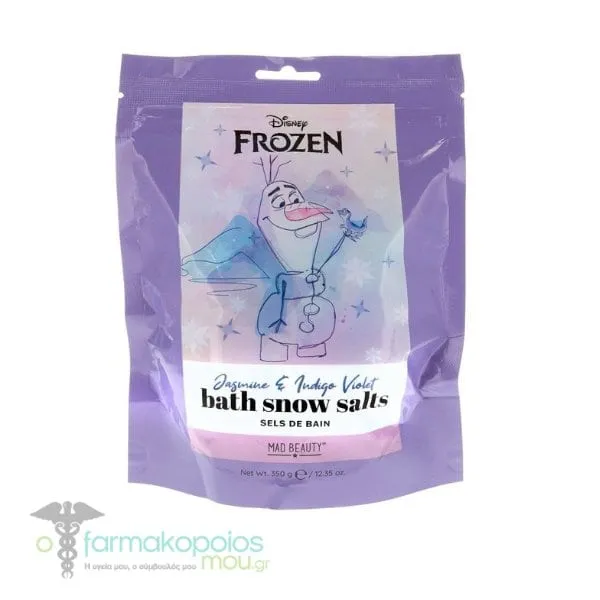 Mad Beauty Frozen Olaf Bath Snow Salt, 350g