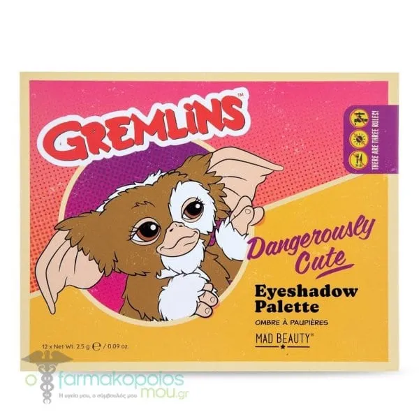 Mad Beauty Gremlins Eyeshadow Palette, 1pc