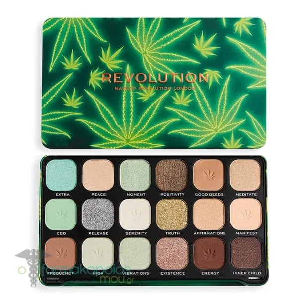 Make-up Revolution Forever Flawless Chilled Vibes Shadow Palette, 1pc