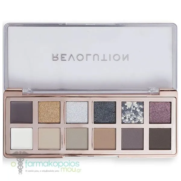 Make-up Revolution The Smokey Icon Grunge Eyeshadow Palette, 1pc