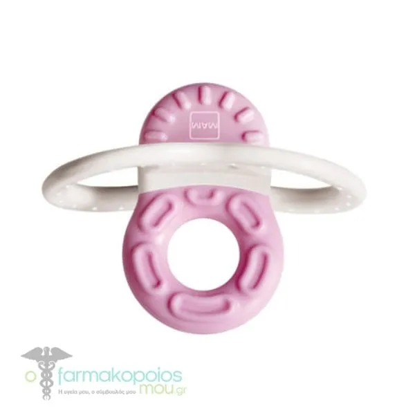 Mam Bite & Relax Phase 1 Teether 2m+, 1pc - Ρόζ