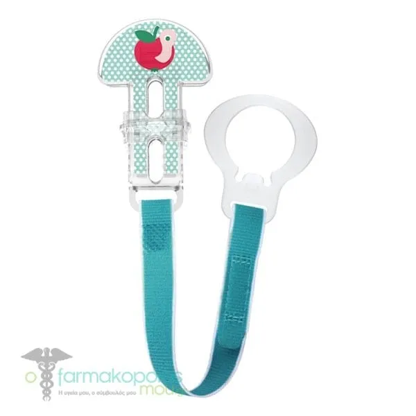 Mam Soother Clip 0m+, 1pc - Γαλάζιο