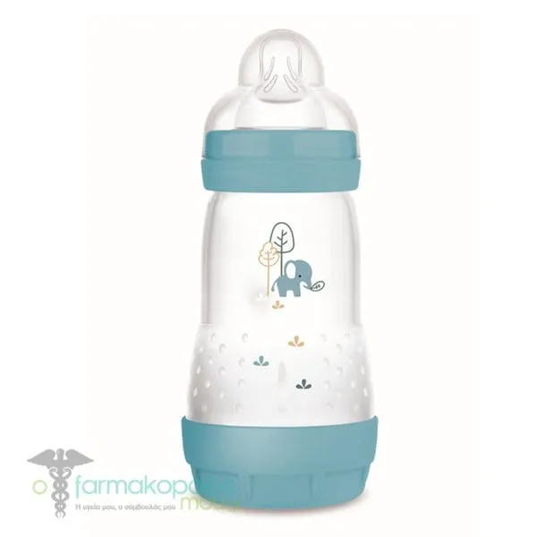 Mam Easy Start Anti-Colic Anti-Colic Baby Bottle 2m+, 260ml - Μπλέ