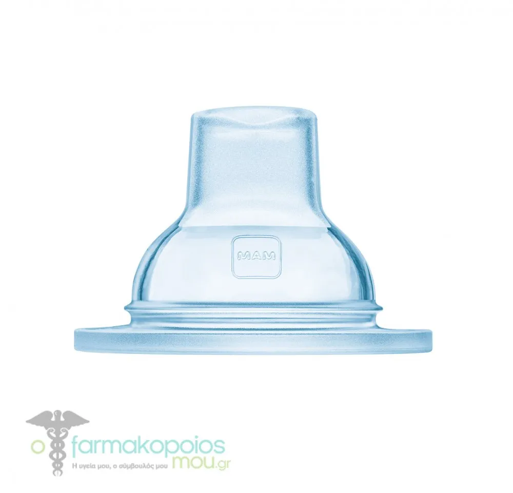 Mam Extra Soft Spout with Silicone Teat 4m+, 2pcs