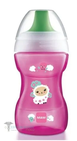 Mam Fun to Drink Cup, 270ml - Φούξια