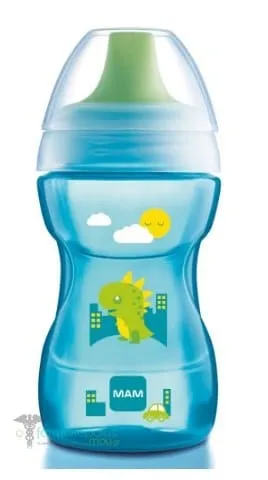 Mam Fun to Drink Cup Εκπαιδευτικό Ποτηράκι 8m+, 270ml - μπλε
