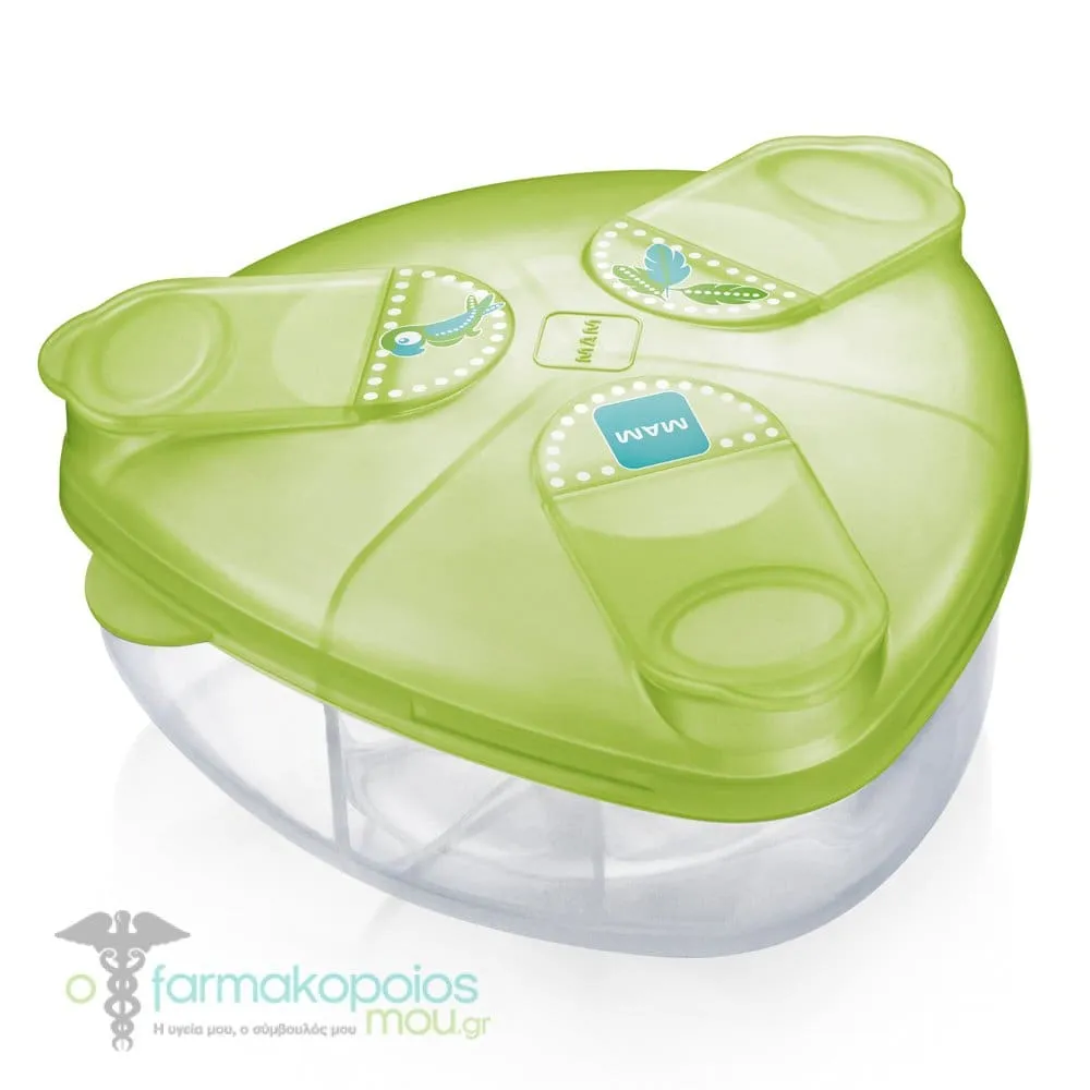 Mam Milk Powder Box 0m+, 1pc - Πρασινο