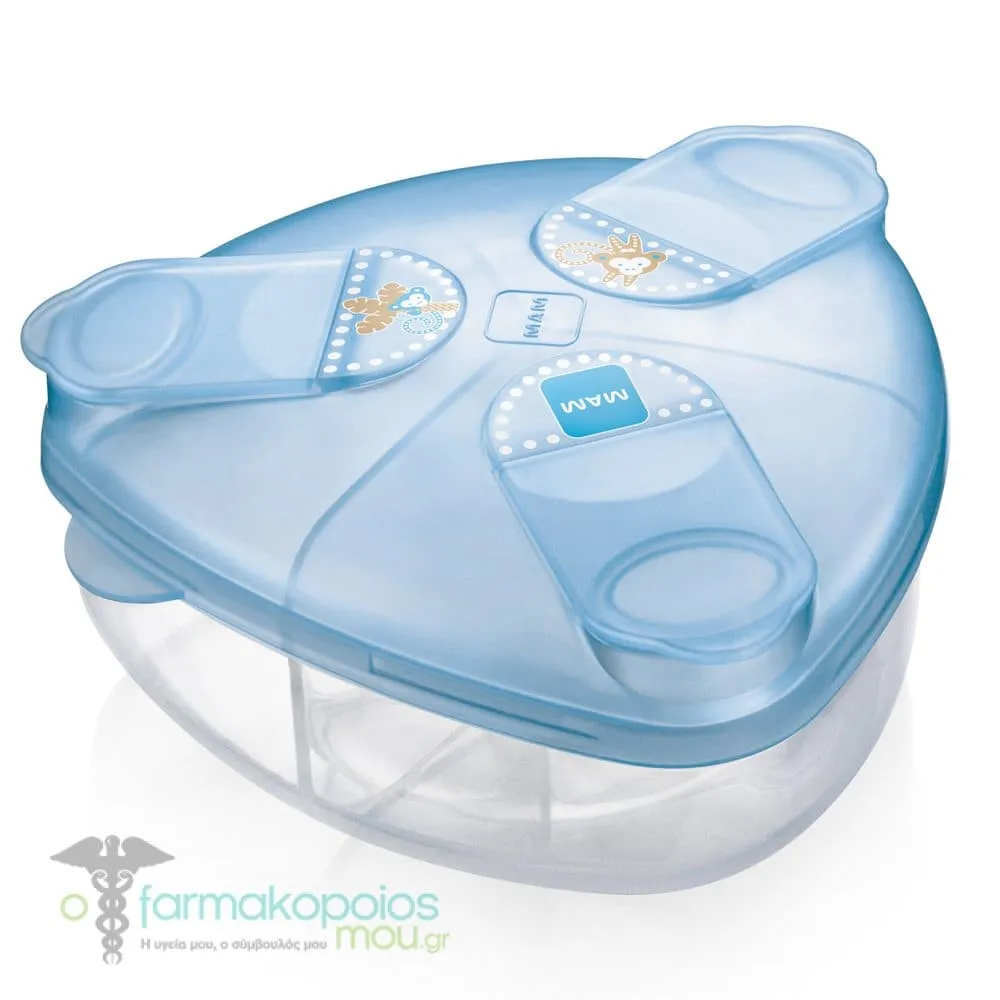 Mam Milk Powder Box Δοχείο για Σκόνη Γάλακτος, 1τεμ - μπλε