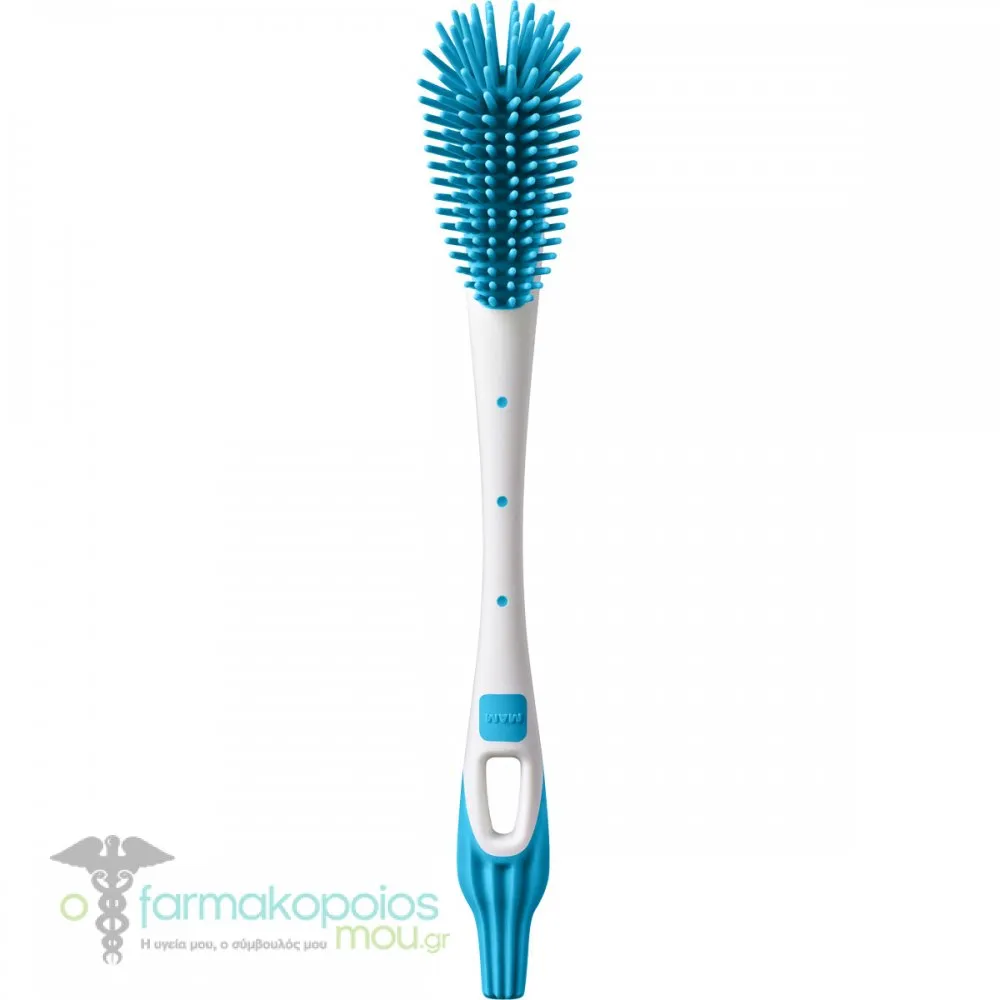 Mam Soft Brush for Baby Bottles & Teats, 1pc - Γαλάζιο