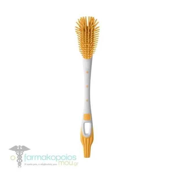 Mam Soft Brush for Baby Bottles & Teats, 1pc - Κίτρινο