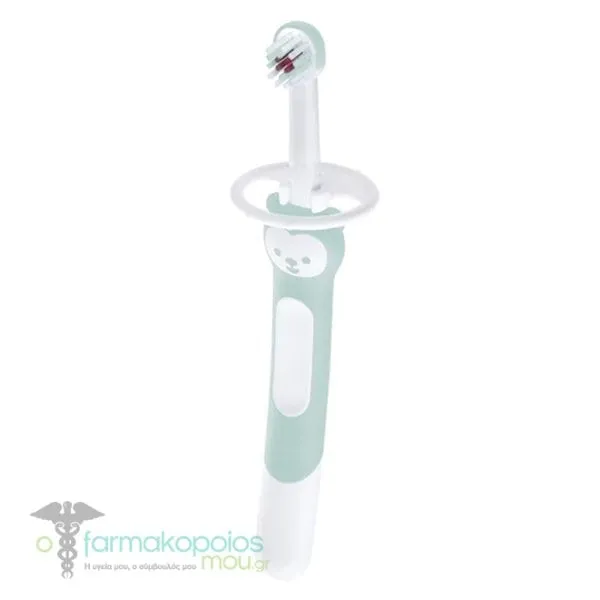 Mam Training Brush with Safety Shield 5m+ (605), 1pc - Γαλάζιο