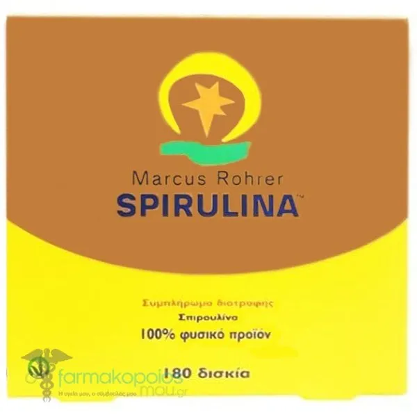 Marcus Rohrer®  Spirulina, 180tabs