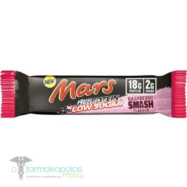 Mars Hi-Protein Bar Low Sugar Raspberry, 55g