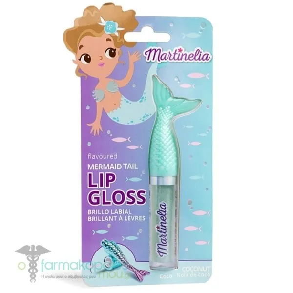 Martinelia Lets Be Mermaid Lip Gloss, 1pc - Καρύδα