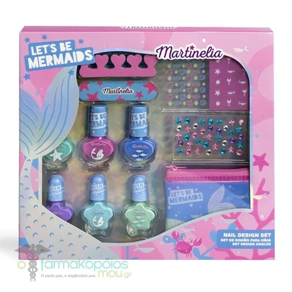 Martinelia Let’s Be Mermaids Nail Design Kit, 1pc