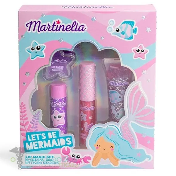 Martinelia Let’s Be Mermaids Lip Magic Set, 1set