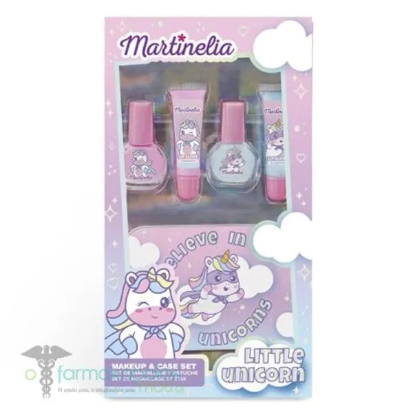 Martinelia Little Unicorn Makeup & Case Set, 1pc