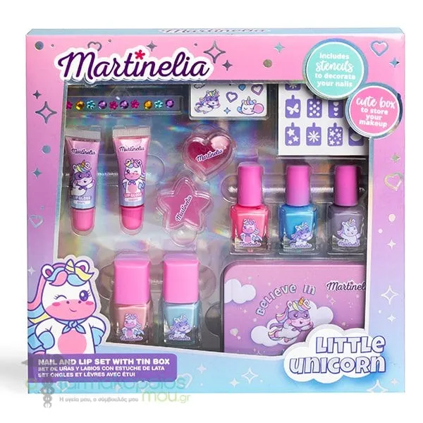 Martinelia Little Unicorn Nails & Lip Set, 1pc