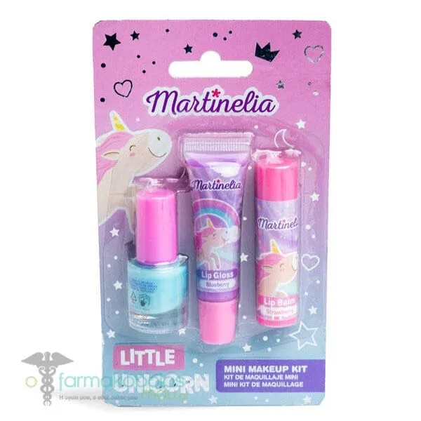 Martinelia Little Unicorn Μini MakeUp Set, 1pc