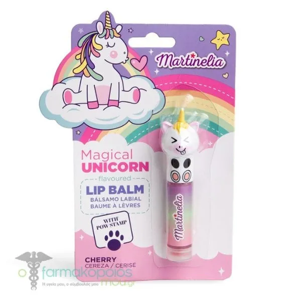 Martinelia Magical Unicorn Lip Balm, 1τεμ - Κεράσι