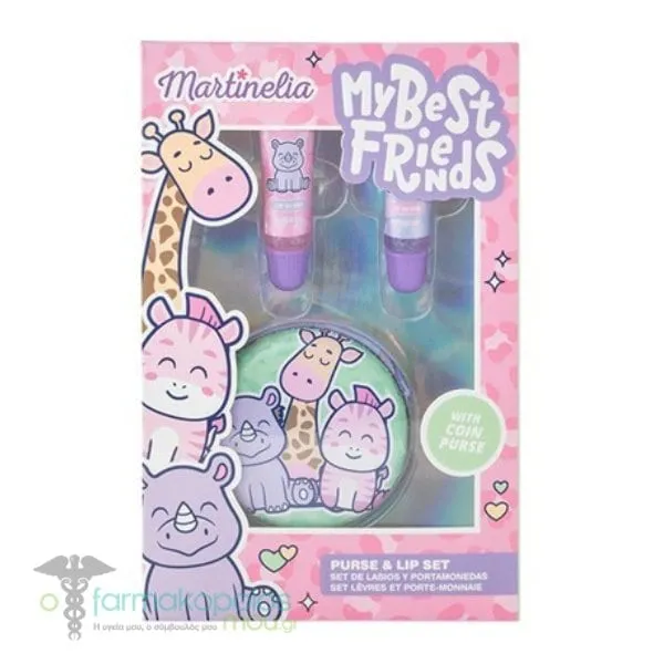 Martinelia My Best Friends Purse & Lips Set, 1set