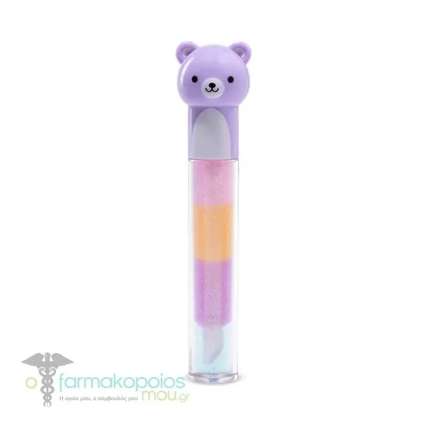 Martinelia Shiny Animals Lip Balm, 2.7gr - Αρκούδα-Μωβ