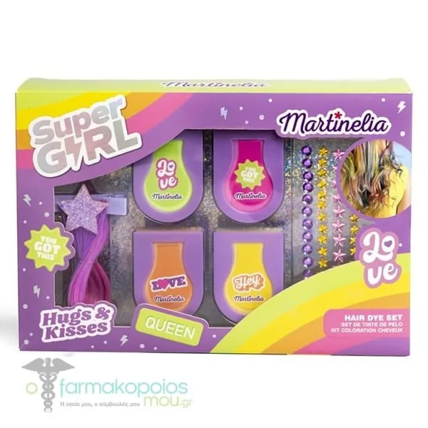 Martinelia Super Girl Hair Dye Set, 1pc