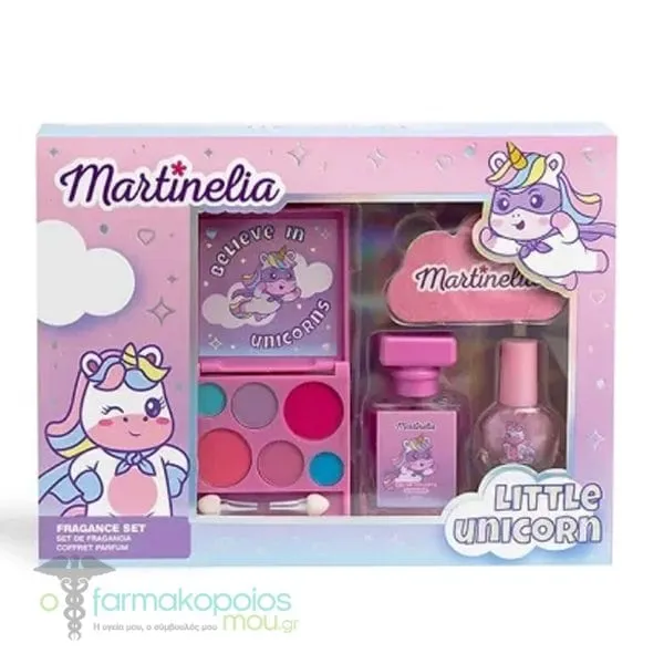 Martinelia Unicorn Makeup And Fragrance Set Strawberry, 1set