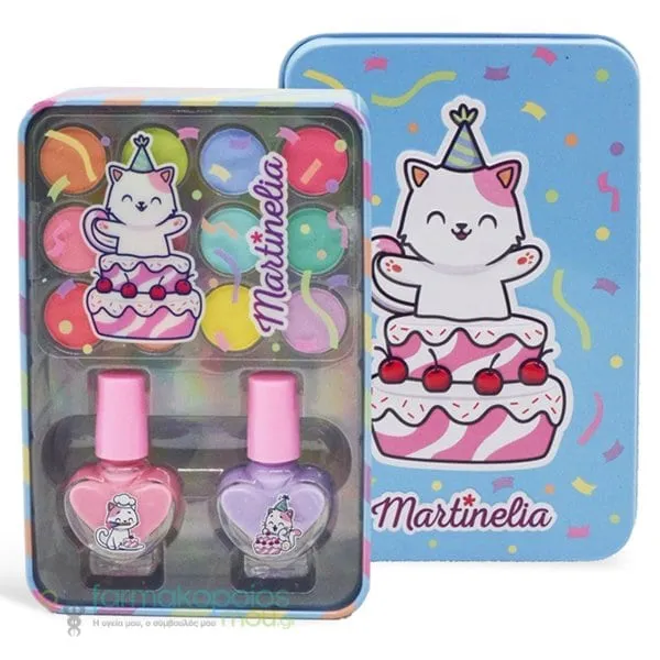 Martinelia Yummy Eyes & Nails Tin Box, 1pc