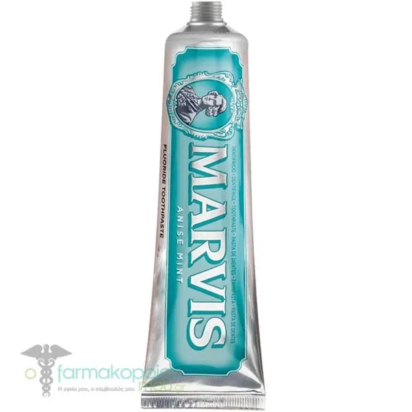 Marvis Anise Mint Οδοντόκρεμα με Αστεροειδή Γλυκάνισο &amp; Μέντα, 25ml