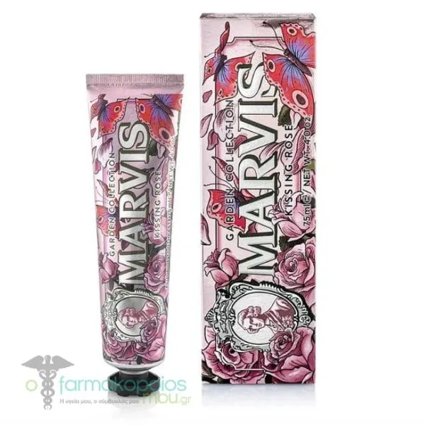 Marvis Garden Collection Kissing Rose Toothpaste, 75ml