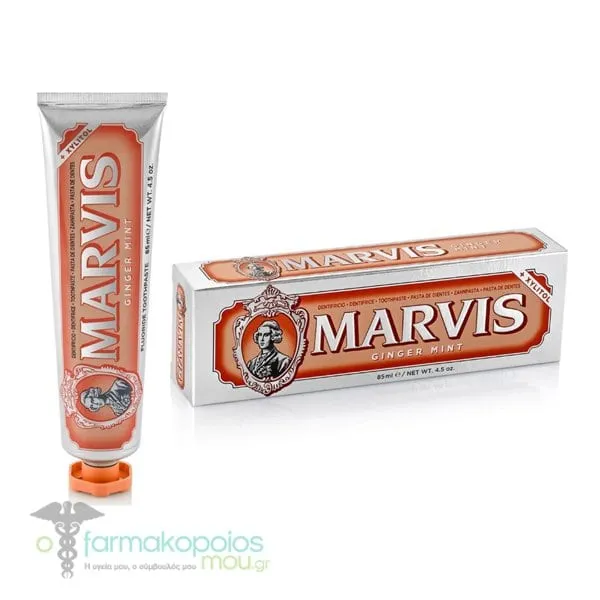 Marvis Ginger Mint Toothpaste, 85ml