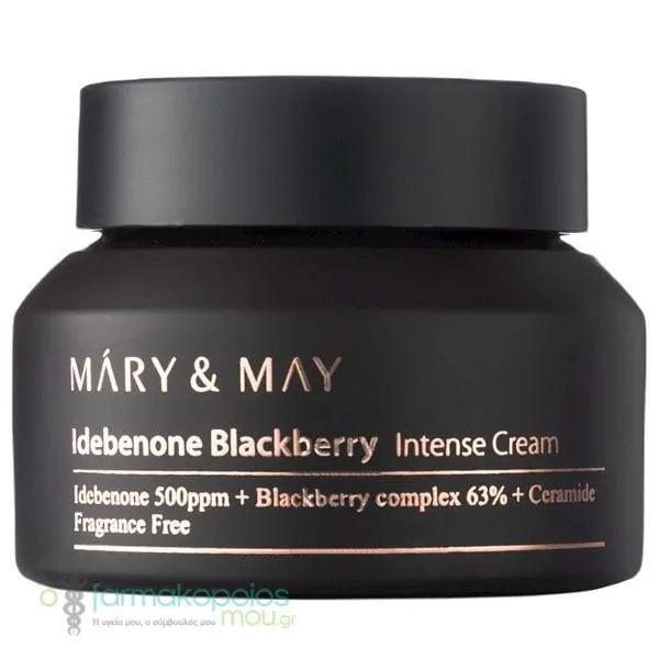 Mary&May Idebenone Blackberry Intense Cream, 70g
