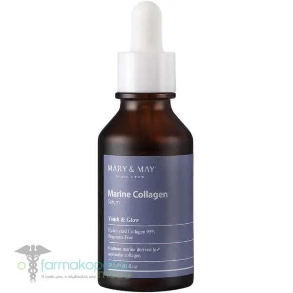 Mary&May Marine Collagen Serum Αντιρυτιδικός Ορός Προσώπου, 30ml
