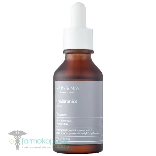 Mary&May Multi Hyaluronics Serum Ορός Προσώπου με Υαλουρονικό Οξύ, 30ml