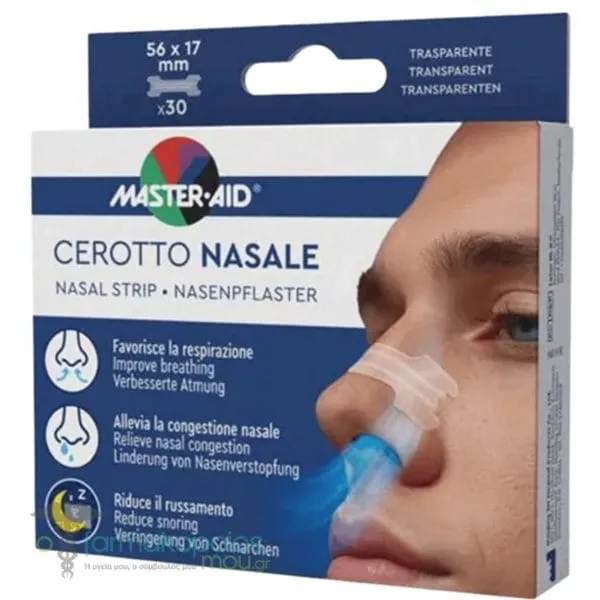 Master Aid Ρινικές Ταινίες, 30τεμ