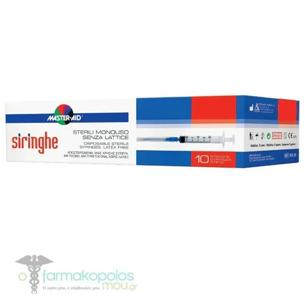 Master-Aid Syringes (23g / 5ml) 10pcs