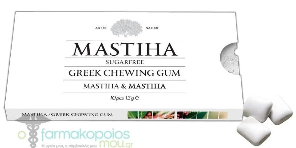 Mastiha Greek Chewing Gum, 10pcs
