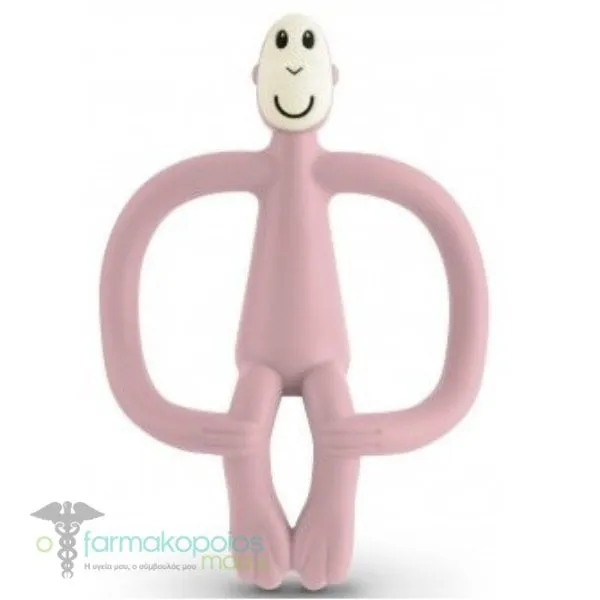 Matchstick Moneky Teething Toy and Gel Applicator, 1τεμ - Dusty Pink