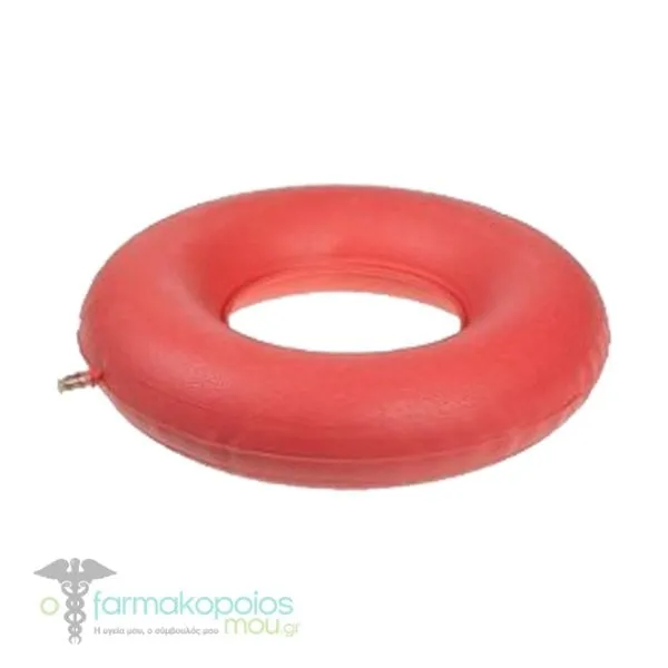 Matsuda Inflatable Donut Cushion Red 42.5cm, 1pc