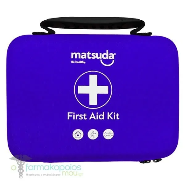 Matsuda First Aid Kit Κενό Φαρμακείο Πρώτων Βοηθειών σε Τσαντάκι, 1τεμ